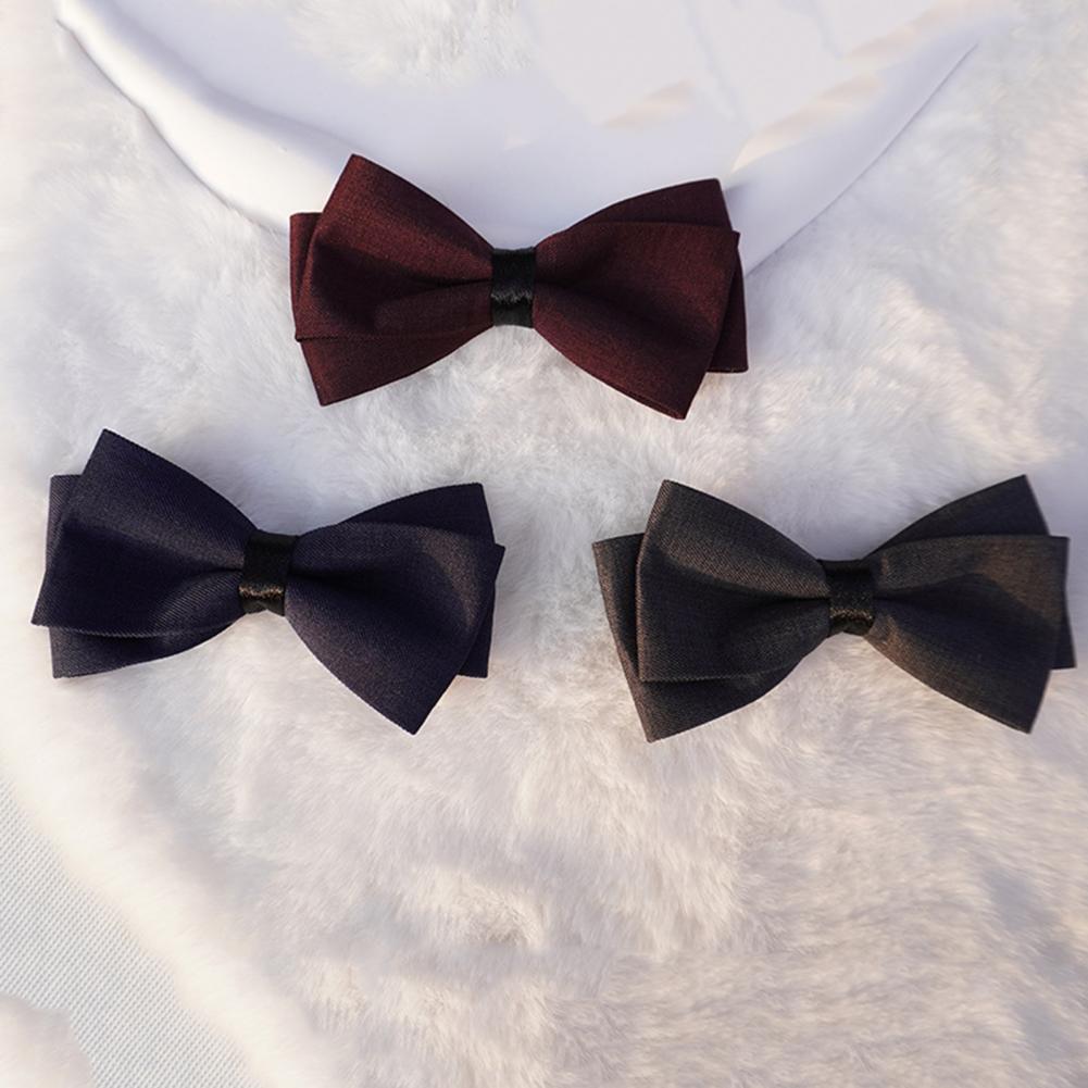 Men'S Formal Wear Bow Ties - Langlebige, elegante, verstellbare, doppellagige Fliege für