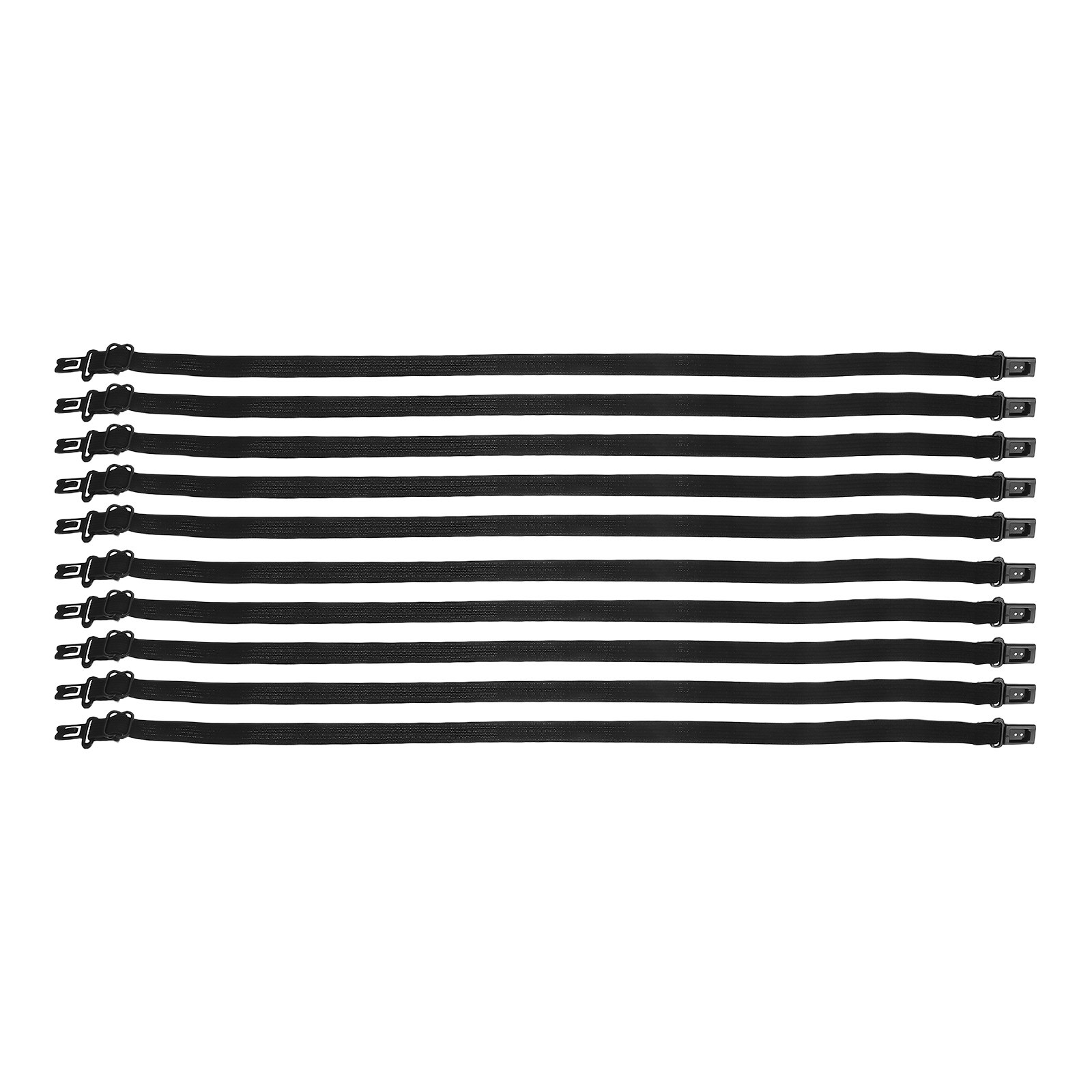 Men'S Formal Wear Bow Ties - 10 Stück Verstellbare Elastische Fliegenbänder Krawattenverlängerung