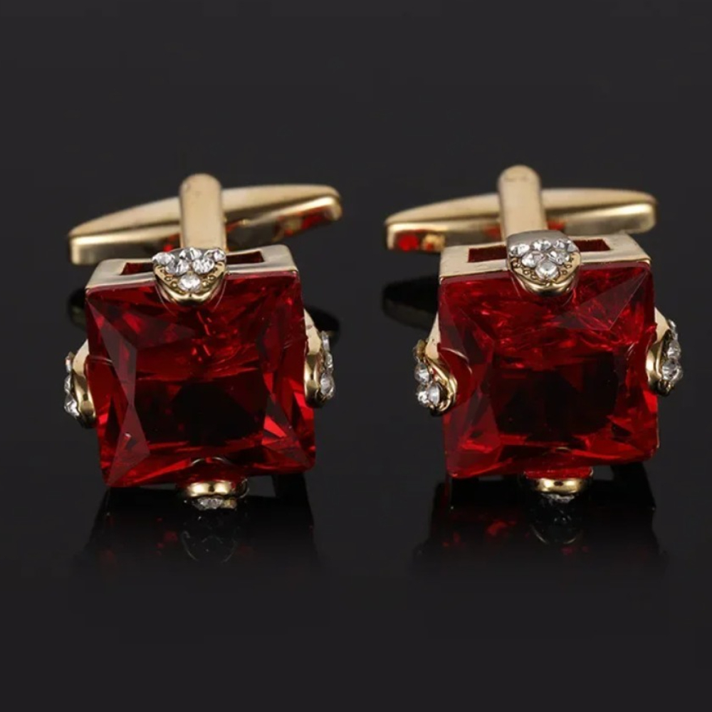 Men'S Formal Wear Jewelry - Neue Herren-Luxus-Strass-Manschettenknöpfe, Hochzeitsaccessoires, Schmuck, Herren-Business, formelle