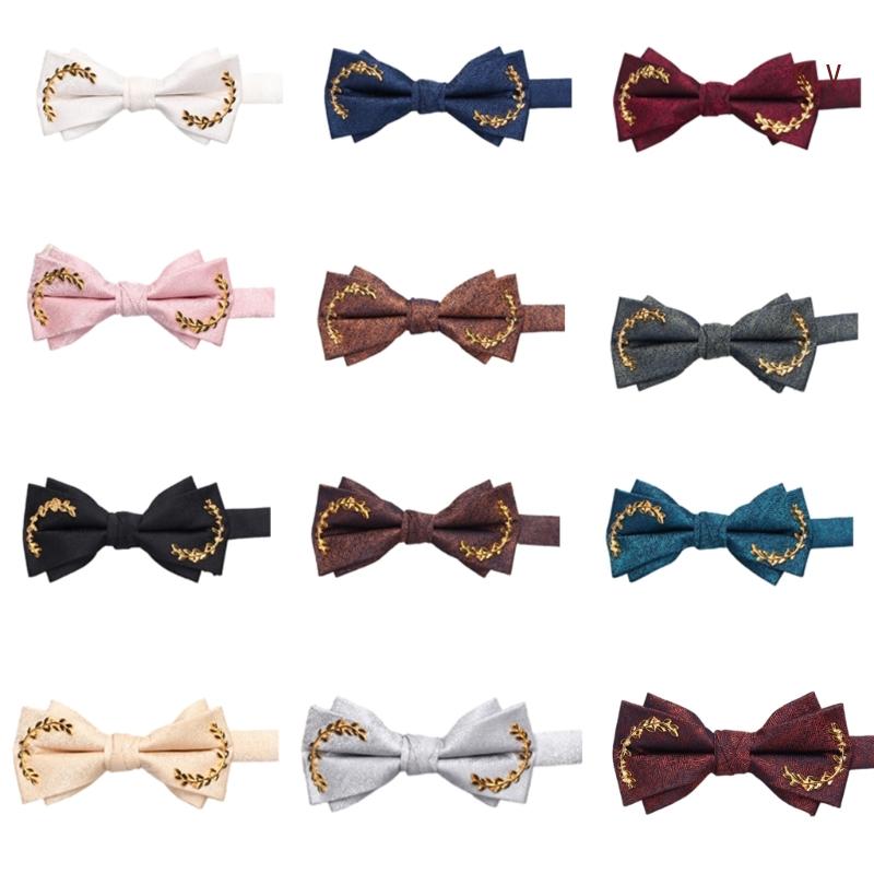 Men'S Formal Wear Bow Ties - Gentleman-Fliege mit Weizenähre, perfekt für formelle
