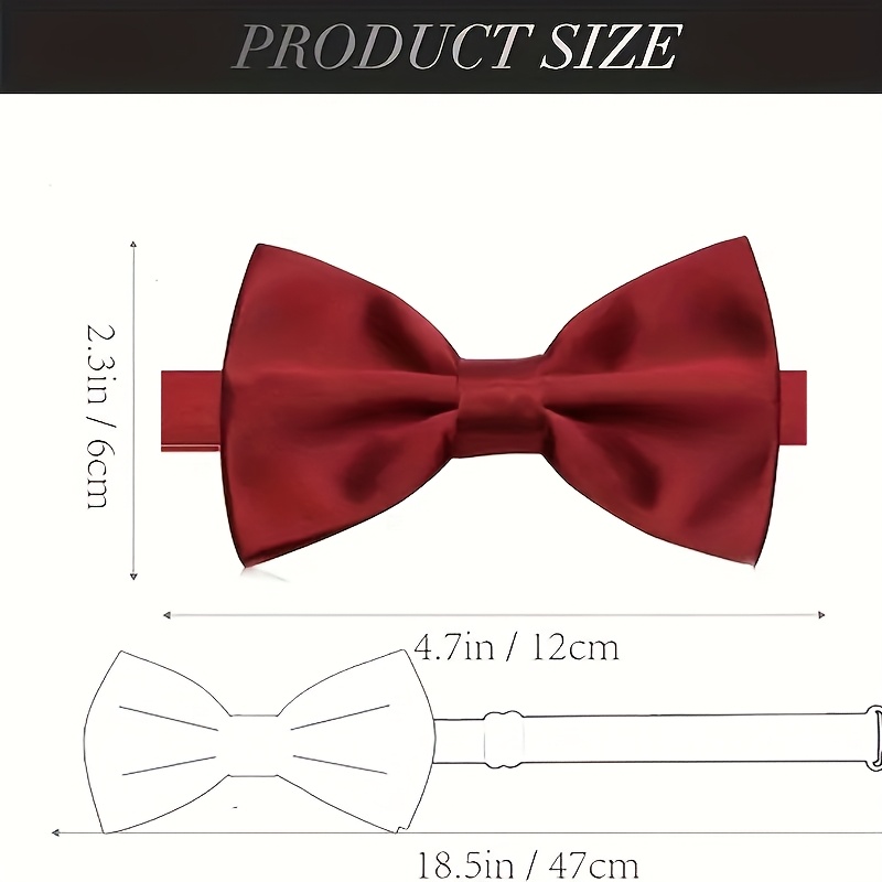 8 Stück/12 Stück vorgebundene, – Men'S Formal Wear Bow Ties Bewertung und Preis