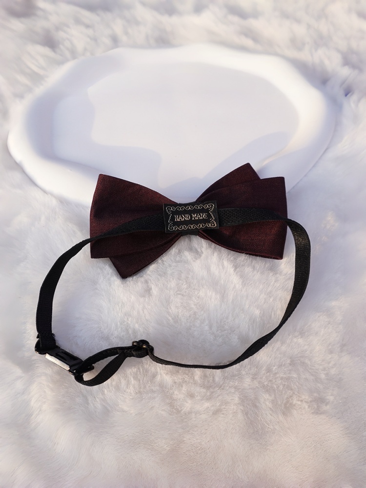 Burgunderrote Doppellagige Mat – Men'S Formal Wear Bow Ties Bewertung und Preis