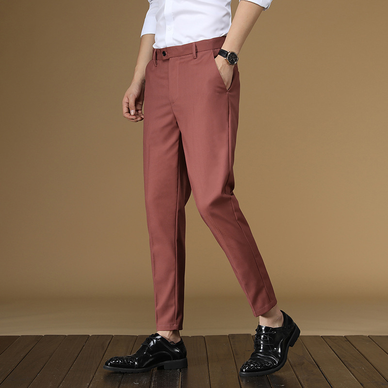 Sommeranzughose für Herren, Ro – Men Formal Wear Office Bewertung und Preis