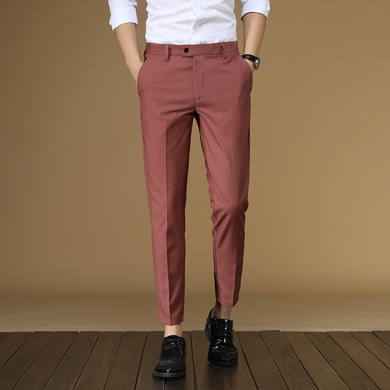 Sommeranzughose für Herren, Ro – Men Formal Wear Office Bewertung und Preis