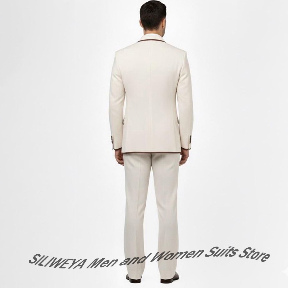 Stilvolles zweireihiges Herren – Men Formal Wear Brown Bewertung und Preis