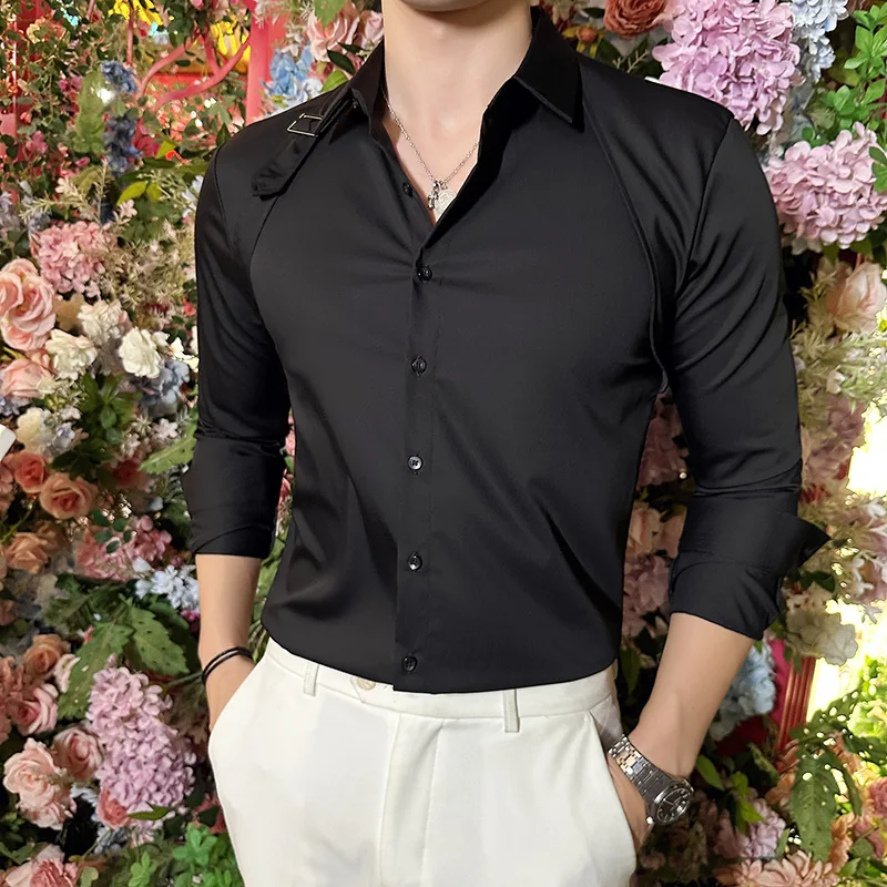 Herren-Kleid, Hemd, Gürtel-Des – Men Formal Party Wear Shirt Bewertung und Preis