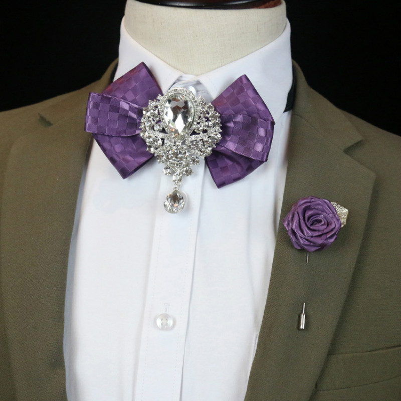 Männer Hochzeit Strass Fliege  – Men'S Formal Wear Bow Ties Bewertung und Preis