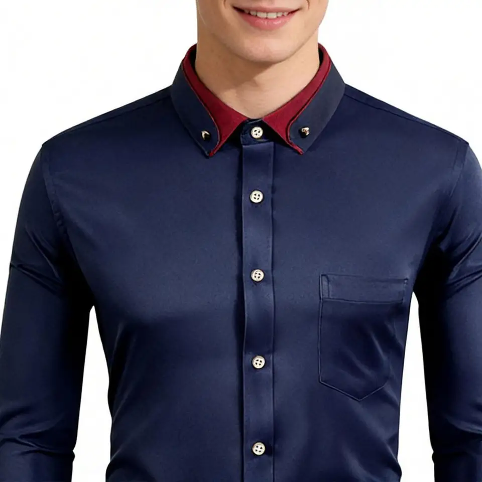Neues Herren-Modehemd, schlich – Men Formal Party Wear Shirt Bewertung und Preis