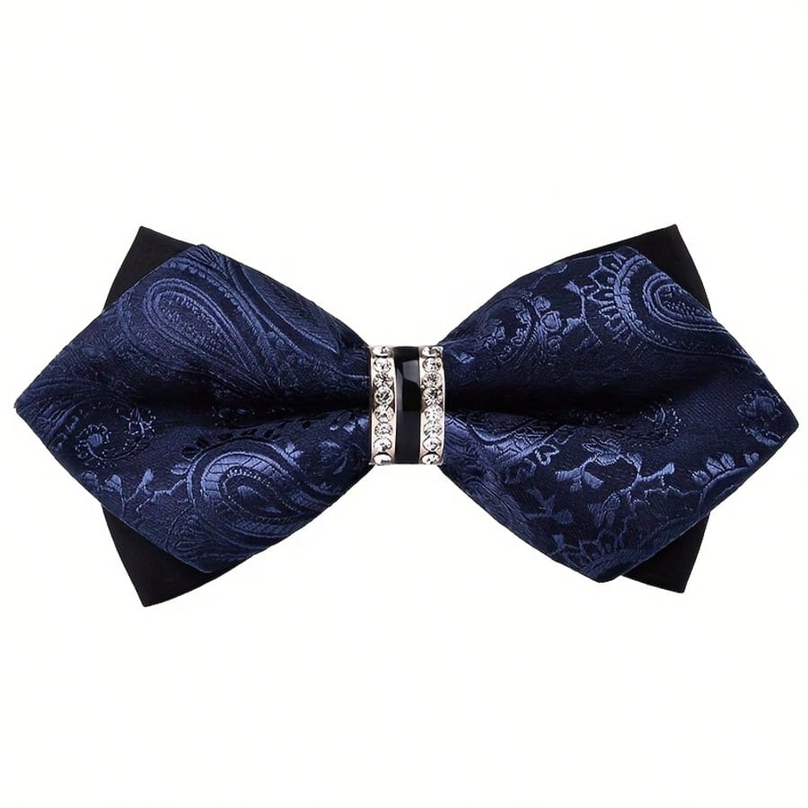 Herren-Jacquard-Satinfliege mi – Men'S Formal Wear Bow Ties Bewertung und Preis