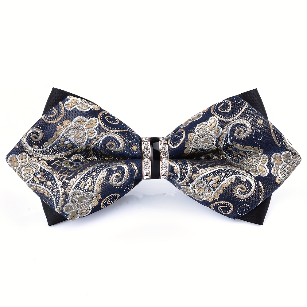 Herren-Jacquard-Satinfliege mi – Men'S Formal Wear Bow Ties Bewertung und Preis