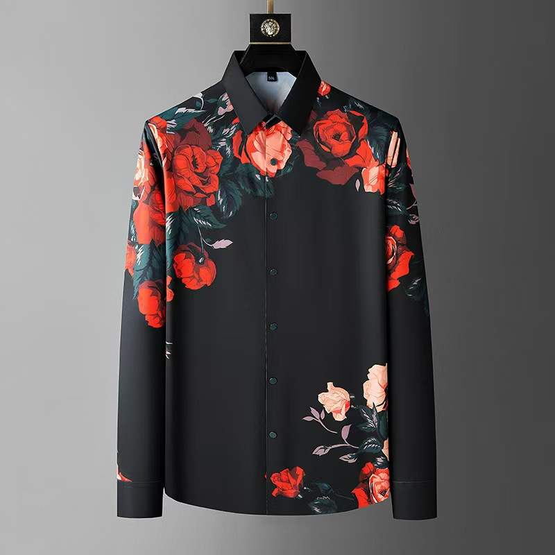 Luxus Hohe Qualität Herren Vin – Men Formal Party Wear Shirt Bewertung und Preis