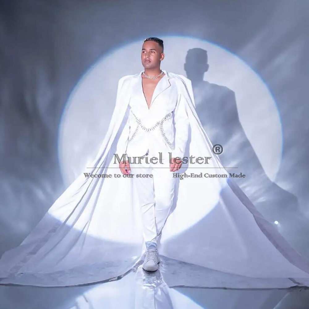 Weißer Bräutigam tragen Hochze – Men'S Formal Wear Jewelry Bewertung und Preis