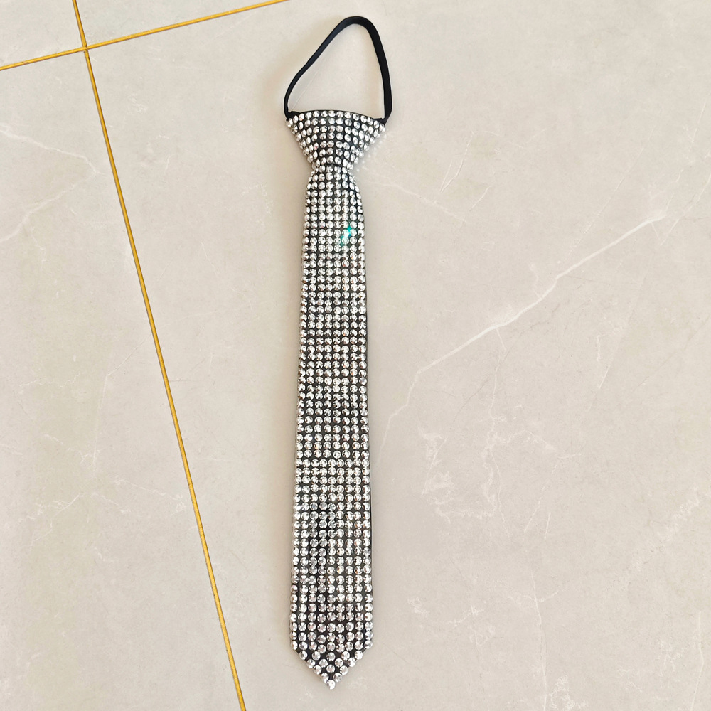 Retro-Strass-Kristall-Krawatte – Men'S Formal Wear Jewelry Bewertung und Preis