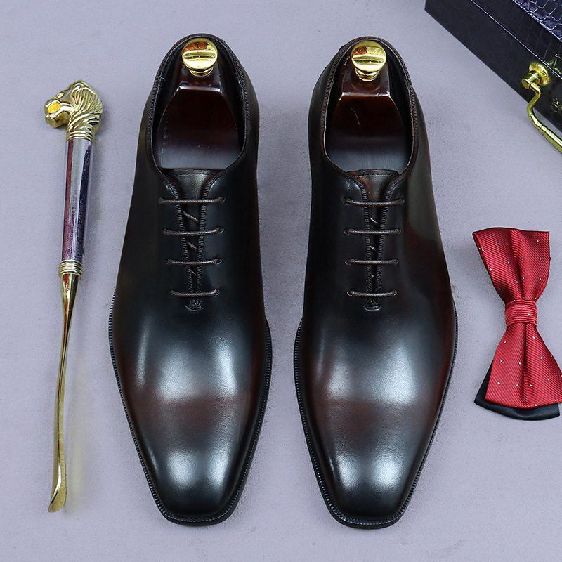 Designer Echtleder Herren Whol – Men Formal Wear Brown Bewertung und Preis